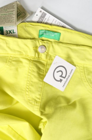 Dziecięce spodnie United Colors Of Benetton, Rozmiar 14-15y/ 168-170 cm, Kolor Żółty, Cena 51,18 zł