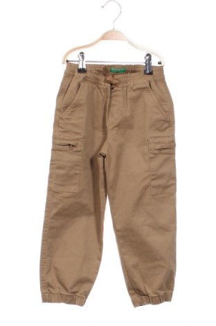 Dětské kalhoty  United Colors Of Benetton, Velikost 4-5y/ 110-116 cm, Barva Béžová, Cena  529,00 Kč