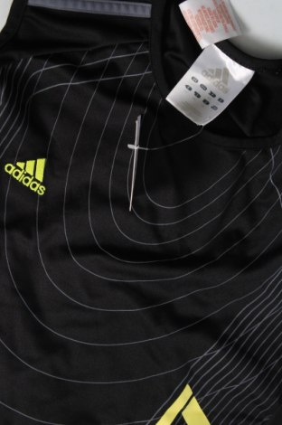 Μπλουζάκι αμάνικο παιδικό Adidas, Μέγεθος 12-13y/ 158-164 εκ., Χρώμα Μαύρο, Τιμή 12,60 €
