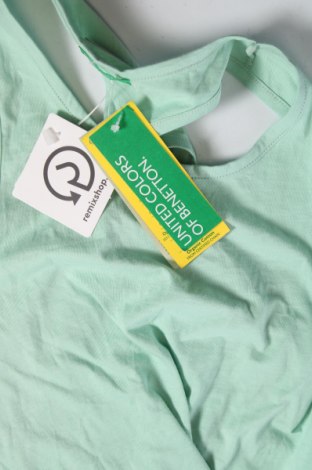 Μπλουζάκι αμάνικο παιδικό United Colors Of Benetton, Μέγεθος 10-11y/ 146-152 εκ., Χρώμα Πράσινο, Τιμή 4,79 €