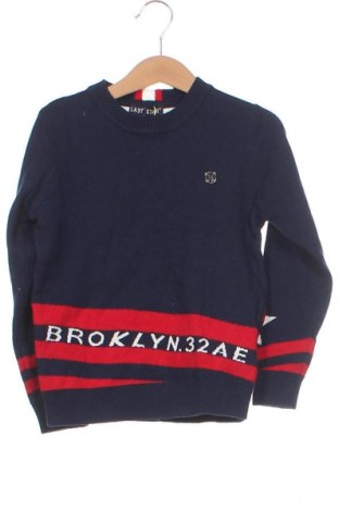 Детски пуловер, Размер 5-6y/ 116-122 см, Цвят Син, Цена 15,39 лв.