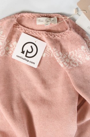 Детски пуловер Fina Ejerique, Размер 18-24m/ 86-98 см, Цвят Розов, Цена 25,38 лв.
