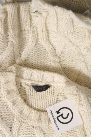 Детски пуловер Kylie, Размер 10-11y/ 146-152 см, Цвят Бежов, Цена 7,65 лв.