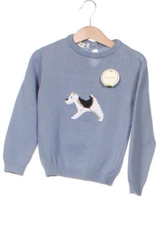 Детски пуловер Lola Palacios, Размер 18-24m/ 86-98 см, Цвят Син, Цена 16,20 лв.