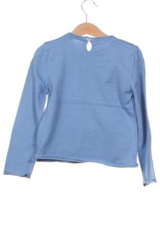 Детски пуловер Lola Palacios, Размер 3-4y/ 104-110 см, Цвят Син, Цена 13,50 лв.