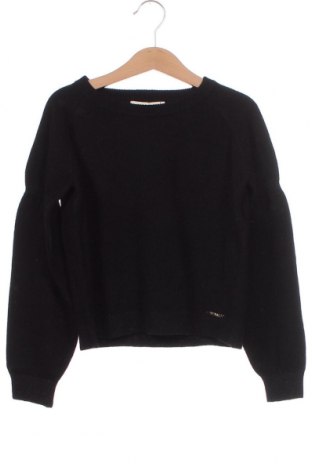 Детски пуловер TWINSET, Размер 7-8y/ 128-134 см, Цвят Черен, Цена 55,35 лв.