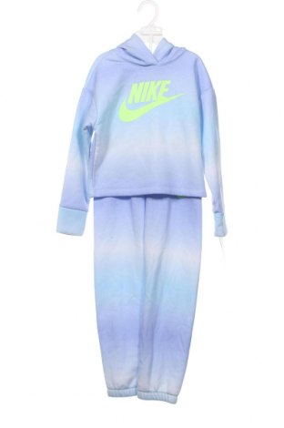 Kinder Sportanzug Nike, Größe 5-6y/ 116-122 cm, Farbe Blau, Preis 61,34 €
