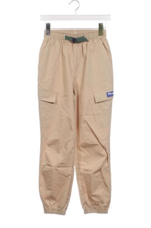 Pantaloni de trening, pentru copii FILA, Mărime 10-11y/ 146-152 cm, Culoare Bej, Preț 160,08 Lei