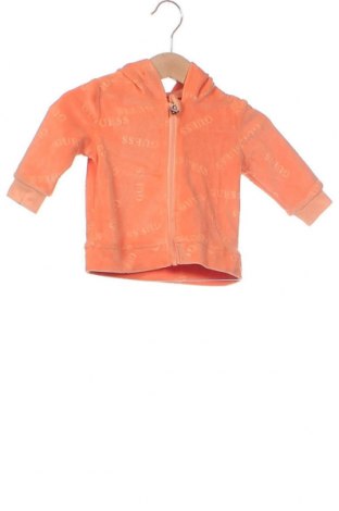 Παιδικό φούτερ Guess, Μέγεθος 2-3m/ 56-62 εκ., Χρώμα Πορτοκαλί, Τιμή 21,73 €