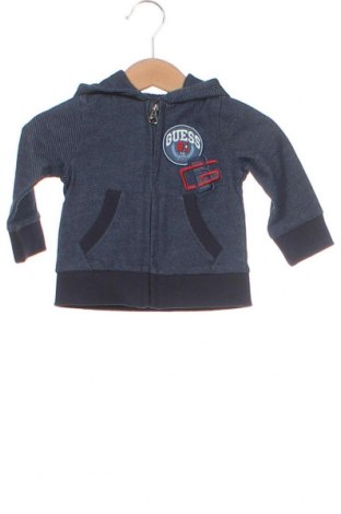 Gyerek sweatshirt Guess, Méret 3-6m / 62-68 cm, Szín Kék, Ár 9 632 Ft