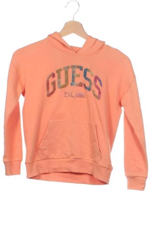 Παιδικό φούτερ Guess, Μέγεθος 7-8y/ 128-134 εκ., Χρώμα Πορτοκαλί, Τιμή 21,73 €