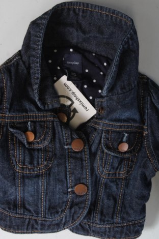 Detská džínsová bunda  Gap Baby, Veľkosť 1-2m/ 50-56 cm, Farba Modrá, Cena  7,20 €