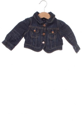 Kinder Jeansjacke Gap Baby, Größe 1-2m/ 50-56 cm, Farbe Blau, Preis 7,20 €