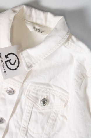 Kinder Jeansjacke H&M, Größe 9-10y/ 140-146 cm, Farbe Weiß, Preis 9,41 €