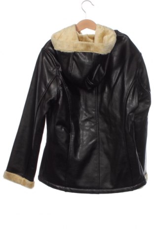 Detská kožená bunda , Veľkosť 11-12y/ 152-158 cm, Farba Čierna, Cena  20,26 €