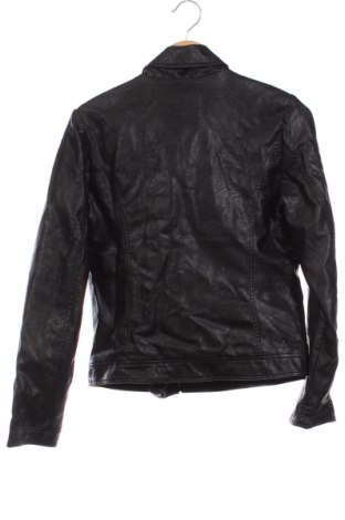 Dětská kožená bunda  Oviesse, Velikost 14-15y/ 168-170 cm, Barva Černá, Cena  490,00 Kč