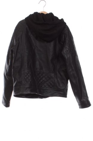 Dětská kožená bunda  Zara, Velikost 9-10y/ 140-146 cm, Barva Černá, Cena  590,00 Kč