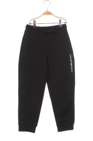 Pantaloni de trening, pentru copii Emporio Armani, Mărime 6-7y/ 122-128 cm, Culoare Negru, Preț 226,82 Lei