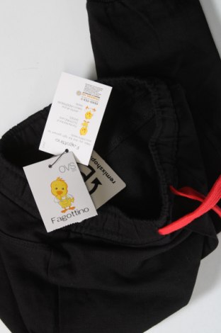 Pantaloni de trening, pentru copii Fagottino By Oviesse, Mărime 9-12m/ 74-80 cm, Culoare Negru, Preț 22,58 Lei