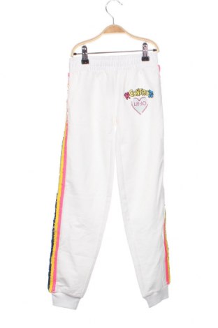 Pantaloni de trening, pentru copii Liu Jo, Mărime 8-9y/ 134-140 cm, Culoare Alb, Preț 80,26 Lei