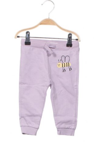 Pantaloni de trening, pentru copii Sinsay, Mărime 9-12m/ 74-80 cm, Culoare Mov, Preț 22,20 Lei
