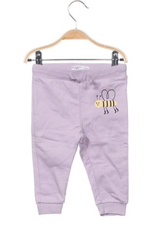 Pantaloni de trening, pentru copii Sinsay, Mărime 9-12m/ 74-80 cm, Culoare Mov, Preț 18,50 Lei