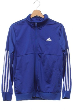 Bluză de trening, pentru copii Adidas, Mărime 13-14y/ 164-168 cm, Culoare Albastru, Preț 92,11 Lei