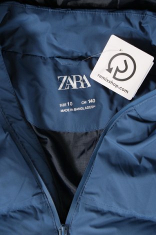 Παιδικό μπουφάν Zara, Μέγεθος 9-10y/ 140-146 εκ., Χρώμα Μπλέ, Τιμή 34,64 €