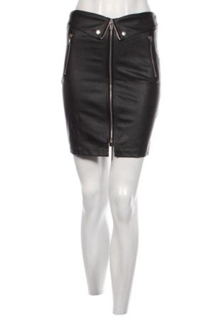 Kožená sukňa  Zebra, Veľkosť XS, Farba Čierna, Cena  4,85 €