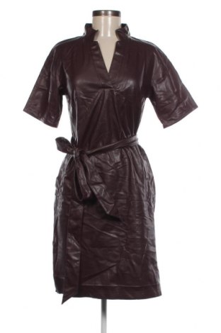 Δερμάτινο φόρεμα Marc Cain, Μέγεθος S, Χρώμα Κόκκινο, Τιμή 90,93 €