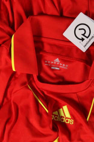 Herren Shirt Adidas, Größe L, Farbe Rot, Preis 10,02 €