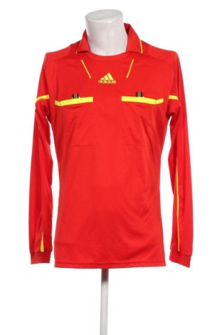 Ανδρική μπλούζα Adidas, Μέγεθος L, Χρώμα Κόκκινο, Τιμή 8,91 €