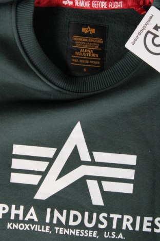 Ανδρική μπλούζα Alpha Industries, Μέγεθος S, Χρώμα Πράσινο, Τιμή 49,43 €