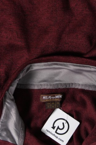 Pánske tričko  Atlas For Men, Veľkosť XL, Farba Červená, Cena  4,85 €
