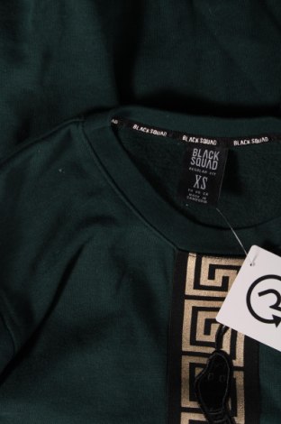 Ανδρική μπλούζα Black Squad, Μέγεθος XS, Χρώμα Πράσινο, Τιμή 11,75 €