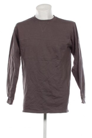 Ανδρική μπλούζα DAVID, Μέγεθος L, Χρώμα Γκρί, Τιμή 2,94 €