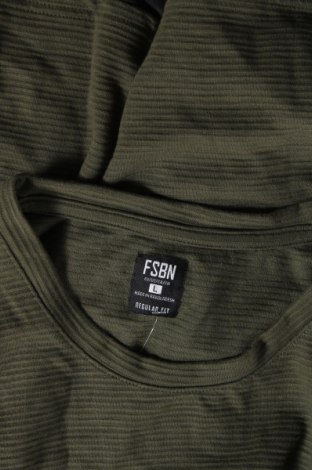Ανδρική μπλούζα FSBN, Μέγεθος L, Χρώμα Πράσινο, Τιμή 12,01 €