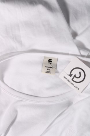 Herren Shirt G-Star Raw, Größe XXL, Farbe Weiß, Preis € 34,35