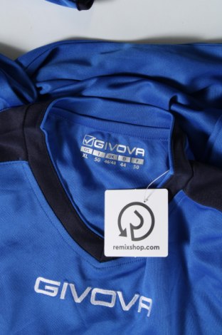 Ανδρική μπλούζα Givova, Μέγεθος M, Χρώμα Μπλέ, Τιμή 3,98 €