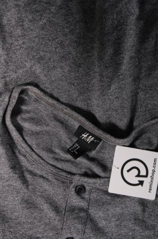 Ανδρική μπλούζα H&M, Μέγεθος M, Χρώμα Γκρί, Τιμή 3,88 €