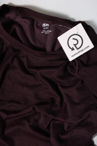 Мъжка блуза H&M Sport, Размер L, Цвят Кафяв, Цена 23,00 лв.
