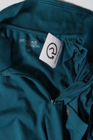 Мъжка блуза Henson & Henson, Размер L, Цвят Син, Цена 19,00 лв.