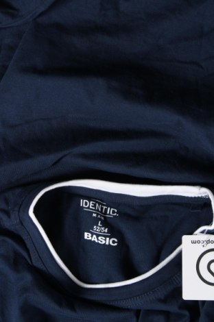 Ανδρική μπλούζα Identic, Μέγεθος L, Χρώμα Μπλέ, Τιμή 6,70 €