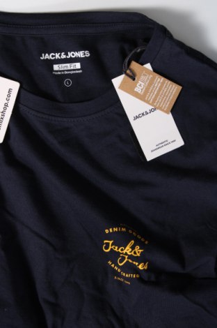 Męska bluzka Jack & Jones, Rozmiar L, Kolor Niebieski, Cena 60,77 zł