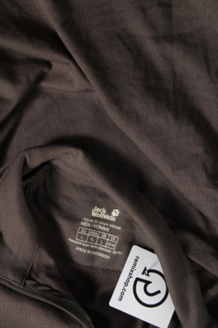Herren Shirt Jack Wolfskin, Größe L, Farbe Beige, Preis € 23,66
