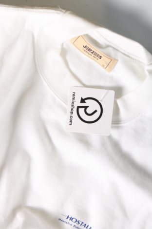 Мъжка блуза Jerzees, Размер L, Цвят Бял, Цена 9,69 лв.