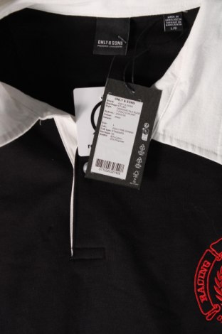 Herren Shirt Only & Sons, Größe L, Farbe Schwarz, Preis 15,98 €