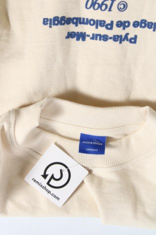 Herren Shirt Originals By Jack & Jones, Größe L, Farbe Beige, Preis 4,54 €