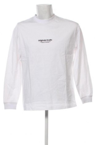 Ανδρική μπλούζα Originals By Jack & Jones, Μέγεθος L, Χρώμα Λευκό, Τιμή 10,52 €
