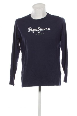 Мъжка блуза Pepe Jeans, Размер L, Цвят Син, Цена 40,80 лв.